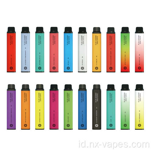 Elux Legend 3500 Puff Disposable Vape Device 2%